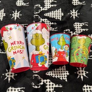 Grinch Merry Grinchmas Cups Set of 4